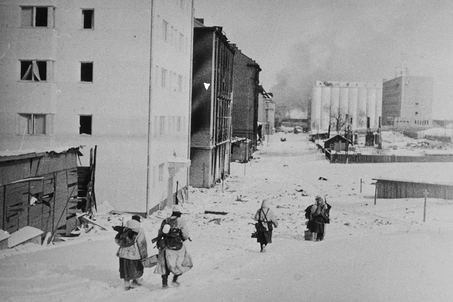 vinterkriget finska soldater retirerar viborg